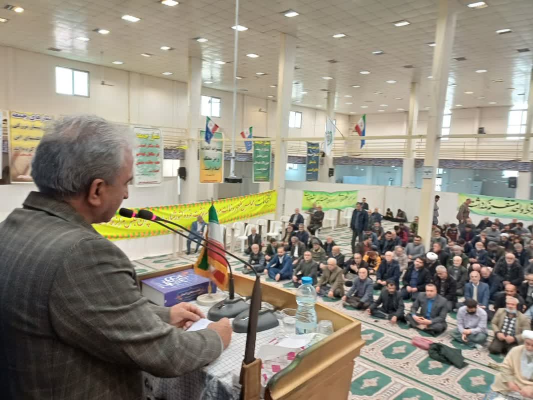 سخنرانی رئیس سازمان چای کشور در نماز جمعه شهرستان املش