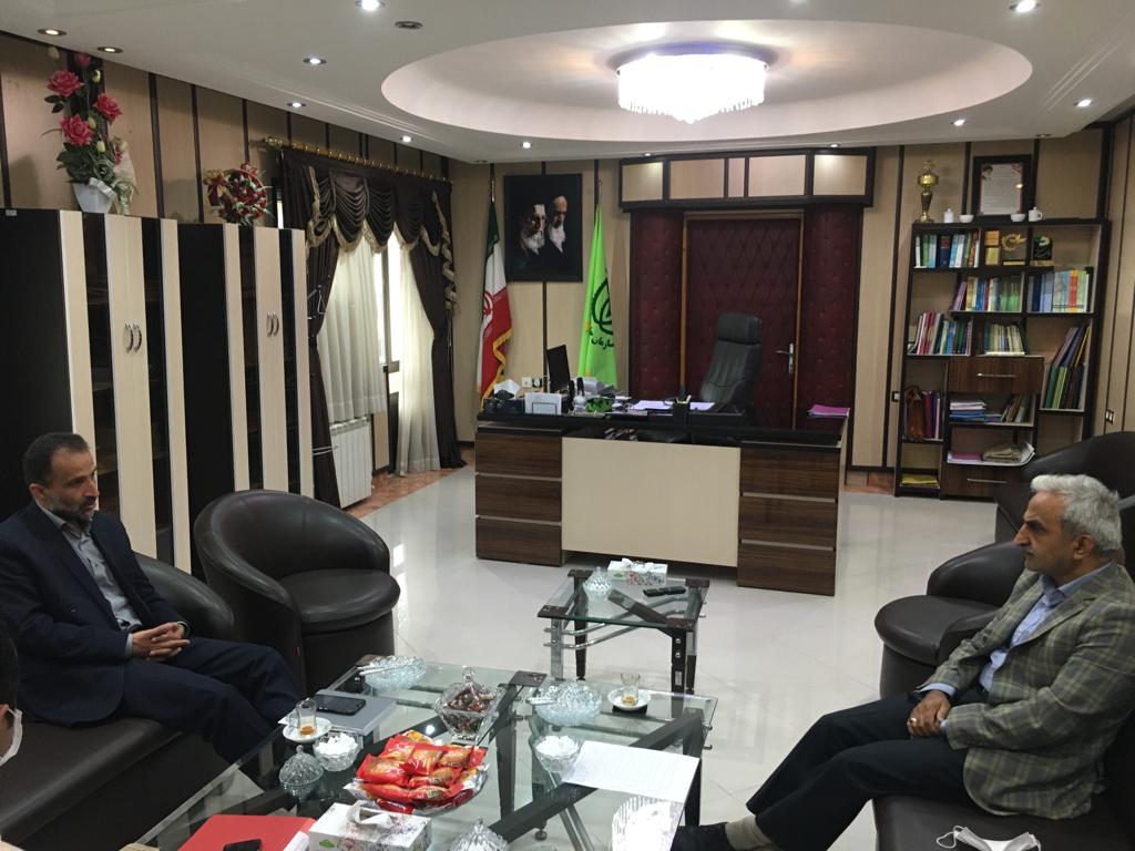 دیدار مهندس نجفی نماینده محترم مردم شهرستانهای آستانه اشرفیه و کیاشهر با رئیس سازمان چای کشور