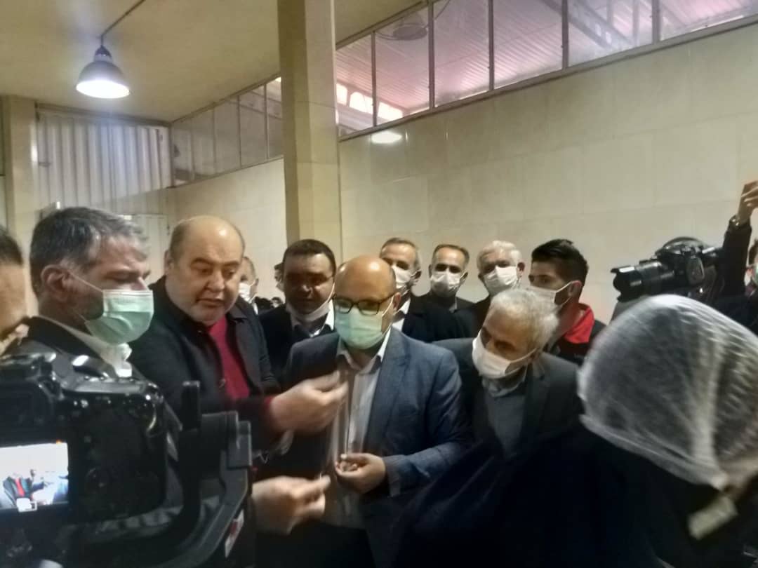 بازدید  دکتر ساداتی نژاد وزیر محترم جهادکشاورزی از کارخانه چایسازی و بسته بندی چای در شهرستانهای لنگرود و املش